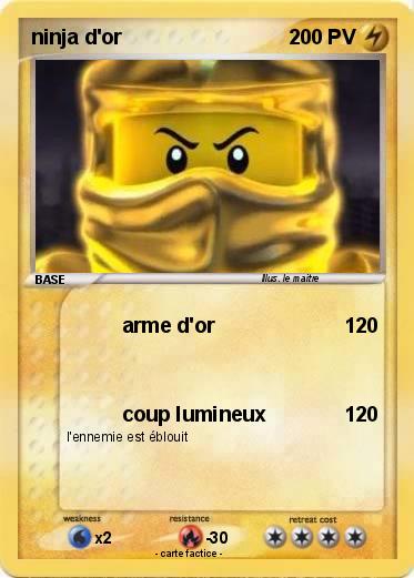 Pokemon ninja d'or