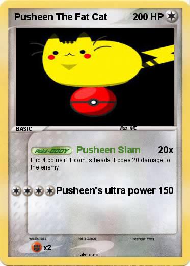 Pokemon Pusheen The Fat Cat