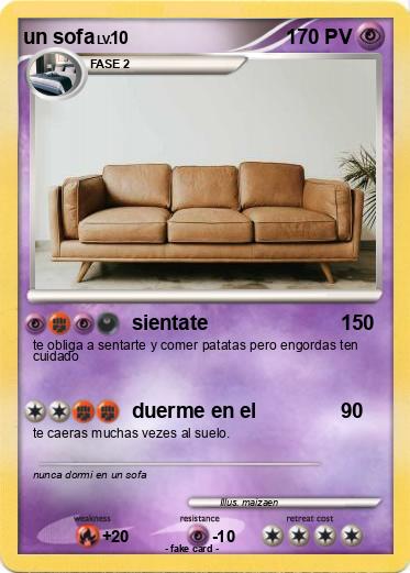 Pokemon un sofa