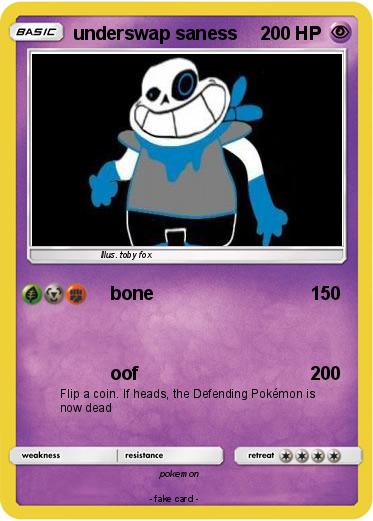 Pokemon underswap saness