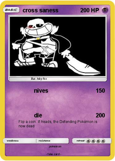 Pokemon cross saness