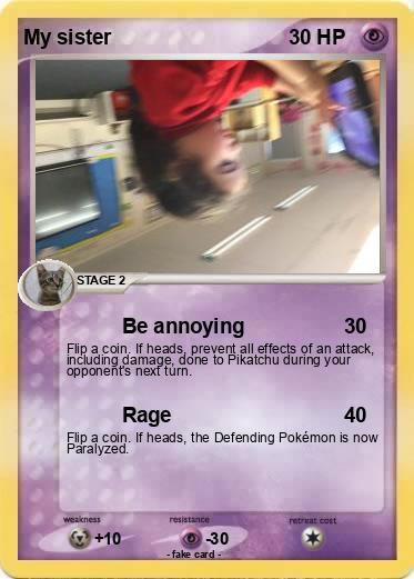 Pokemon My sister