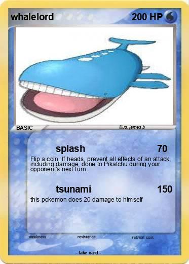Pokemon whalelord