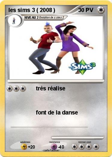 Pokemon les sims 3 ( 2008 )