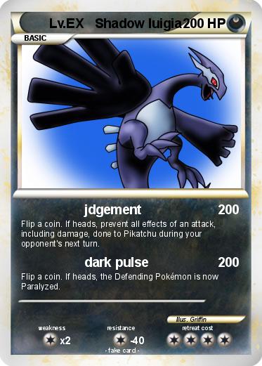 Pokemon Lv.EX   Shadow luigia