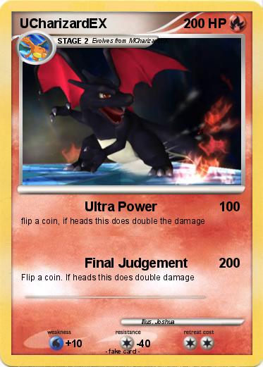 Pokemon UCharizardEX