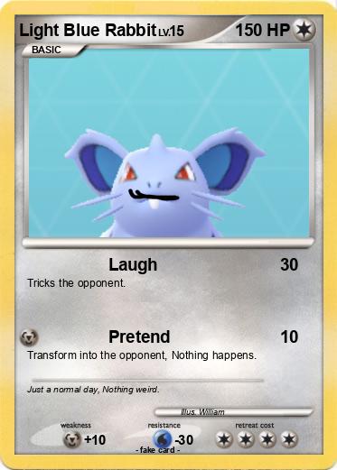Pokemon Light Blue Rabbit