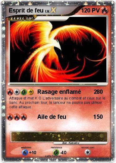 Pokemon Esprit de feu