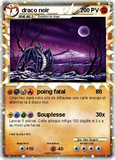 Pokemon draco noir