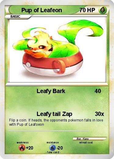 Pokemon Pup of Leafeon