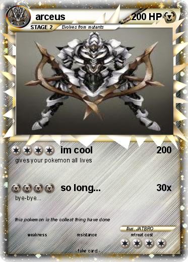 Pokemon arceus