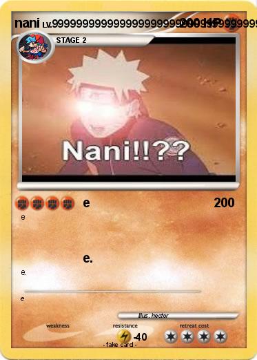 Pokemon nani