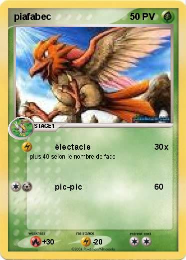 Pokemon piafabec