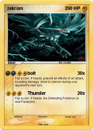 Pokemon zekrom
