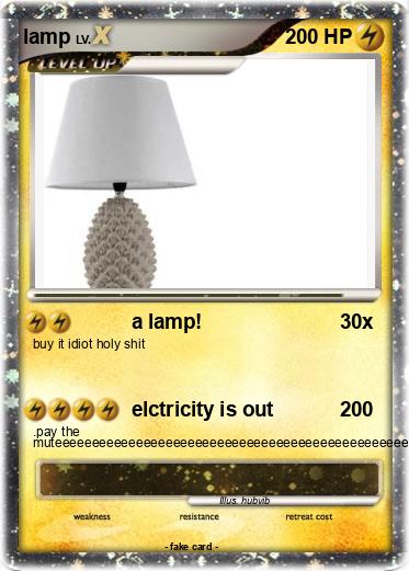 Pokemon lamp