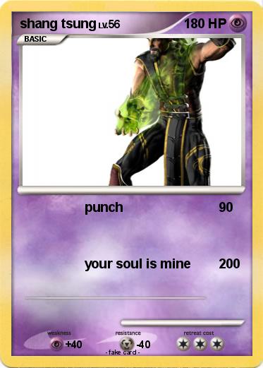 Pokemon shang tsung