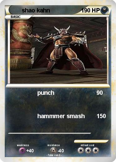 Pokemon shao kahn