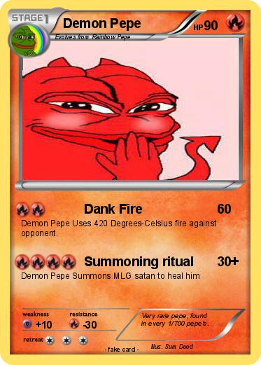 Pokemon Demon Pepe