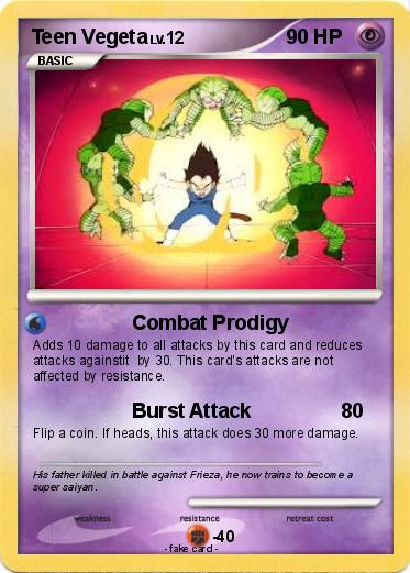 Pokemon Teen Vegeta