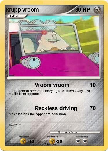 Pokemon krupp vroom