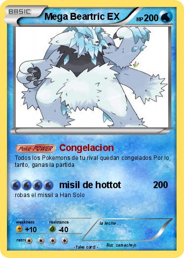 Pokemon Mega Beartric EX