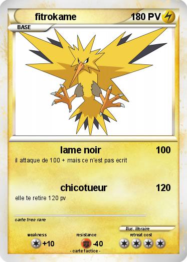 Pokemon fitrokame