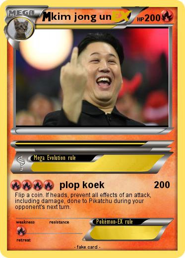 Pokemon kim jong un