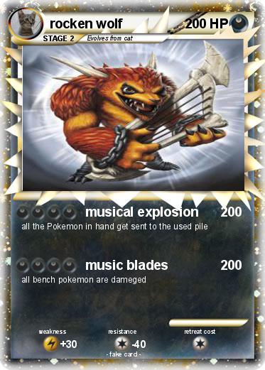 Pokemon rocken wolf