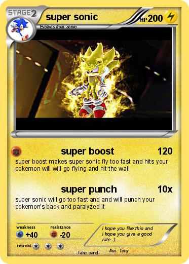 Pokemon super sonic