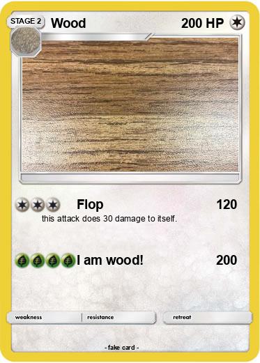 Pokemon Wood