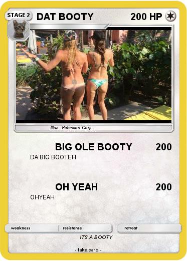 Pokemon DAT BOOTY