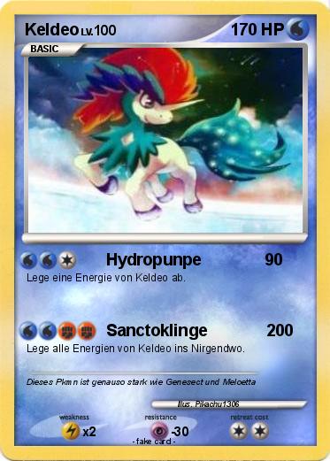 Pokemon Keldeo