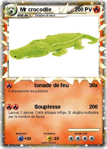 Pokemon Mr crocodile
