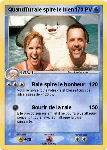 Pokemon QuandTu raie spire le bien
