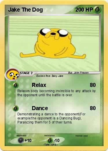 Pokemon Jake The Dog