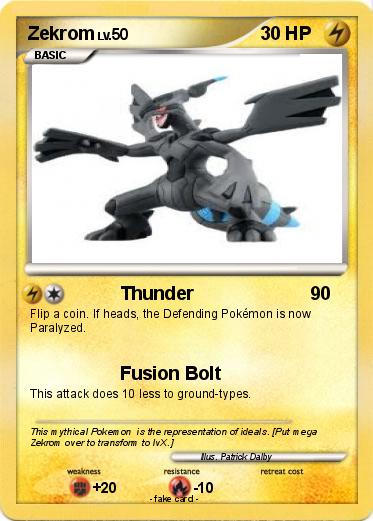 Pokemon Zekrom