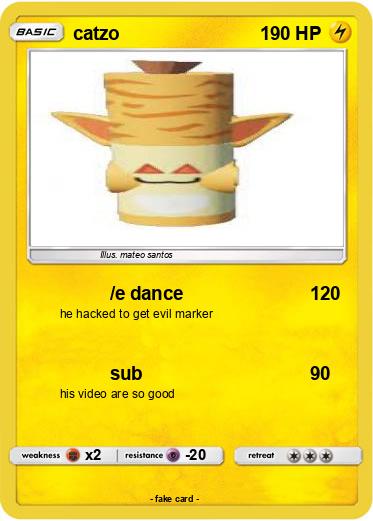Pokemon catzo