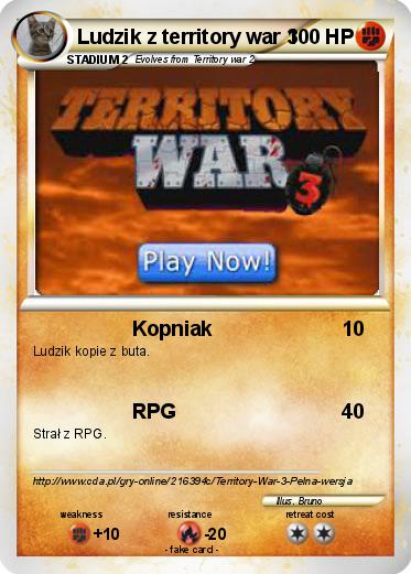 Pokemon Ludzik z territory war 3