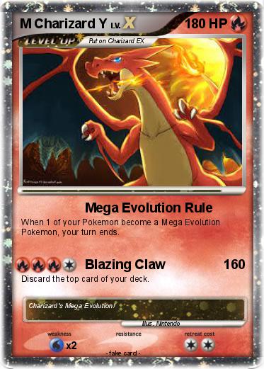 Pokemon M Charizard Y