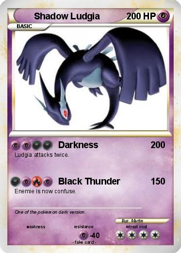 Pokemon Shadow Ludgia