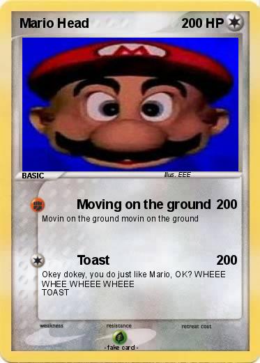 Pokemon Mario Head