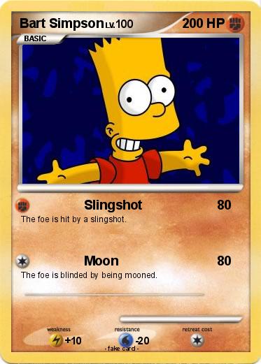 Pokemon Bart Simpson