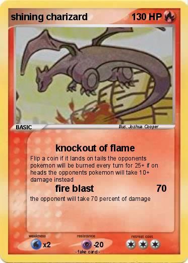 Pokemon shining charizard