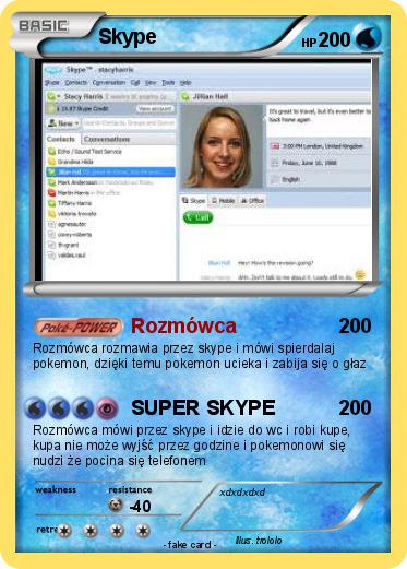 Pokemon Skype