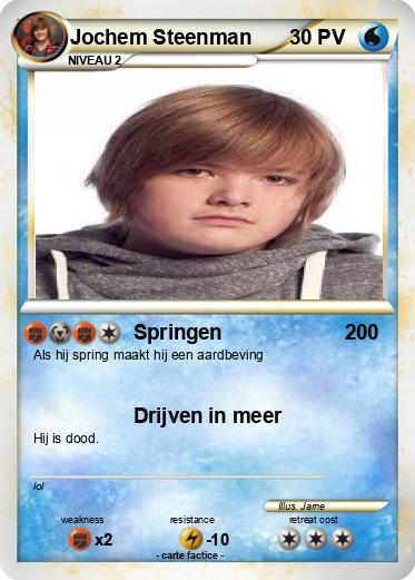 Pokemon Jochem Steenman