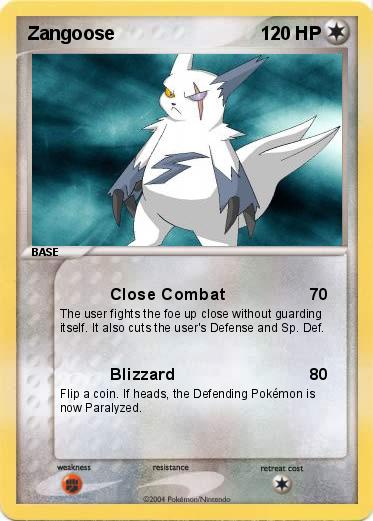 Pokemon Zangoose