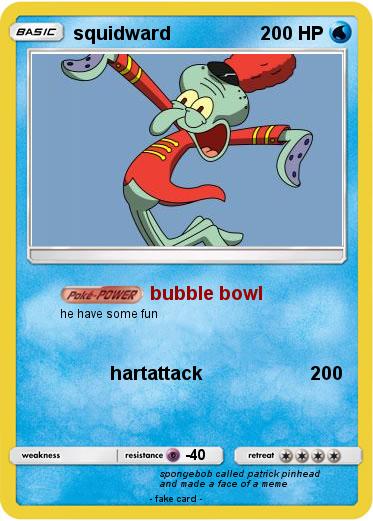 Pokemon squidward