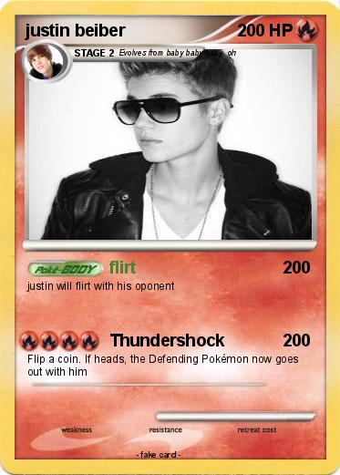 Pokemon justin beiber