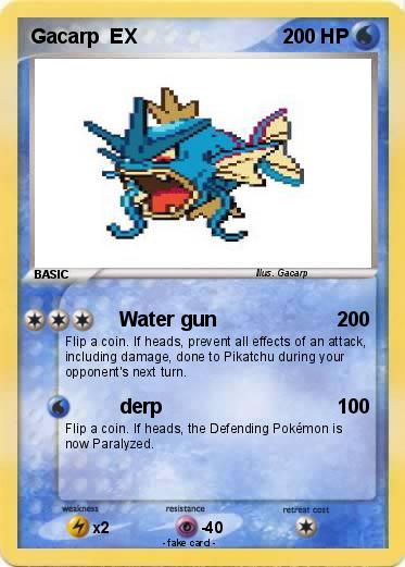Pokemon Gacarp  EX