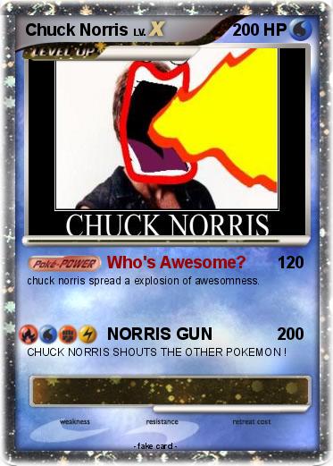 Pokemon Chuck Norris